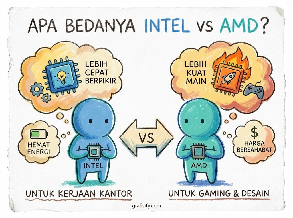 Intel vs AMD: Duel Raksasa Prosesor