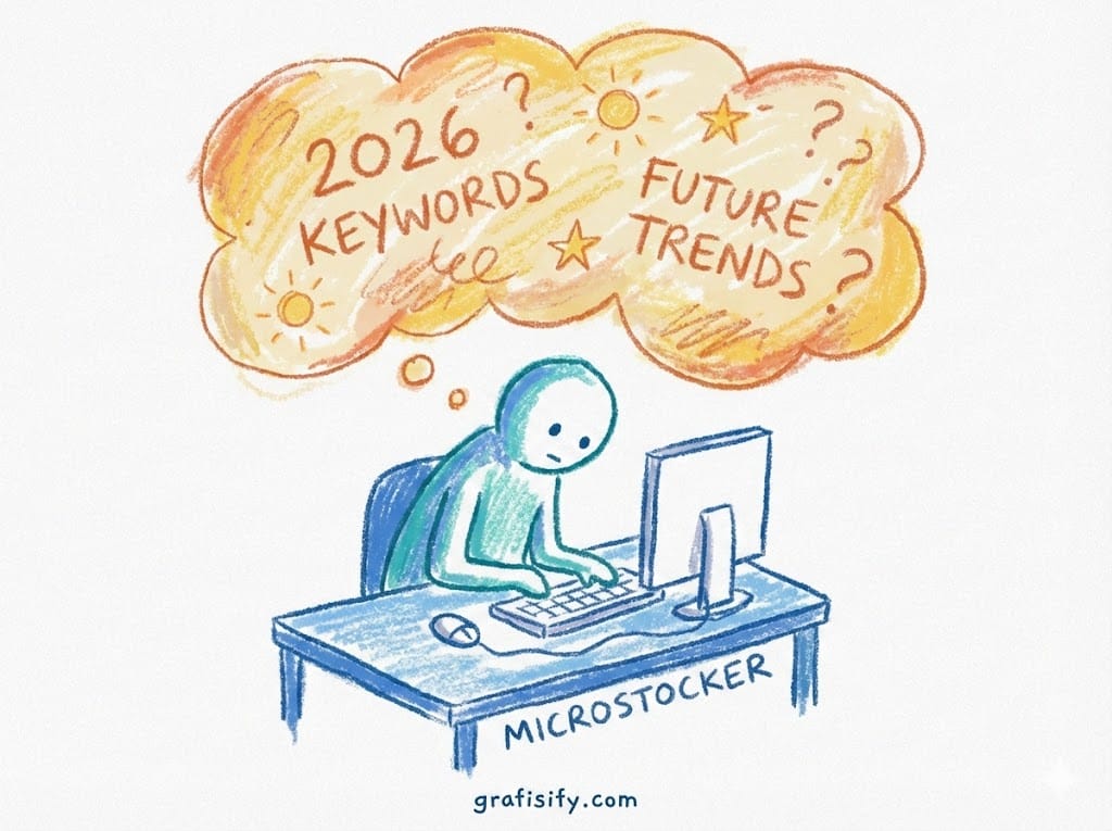 Bocoran Strategi & Keyword Microstock Maret 2026: Panen Dollar Saat Musim Semi & Lebaran Bertemu!