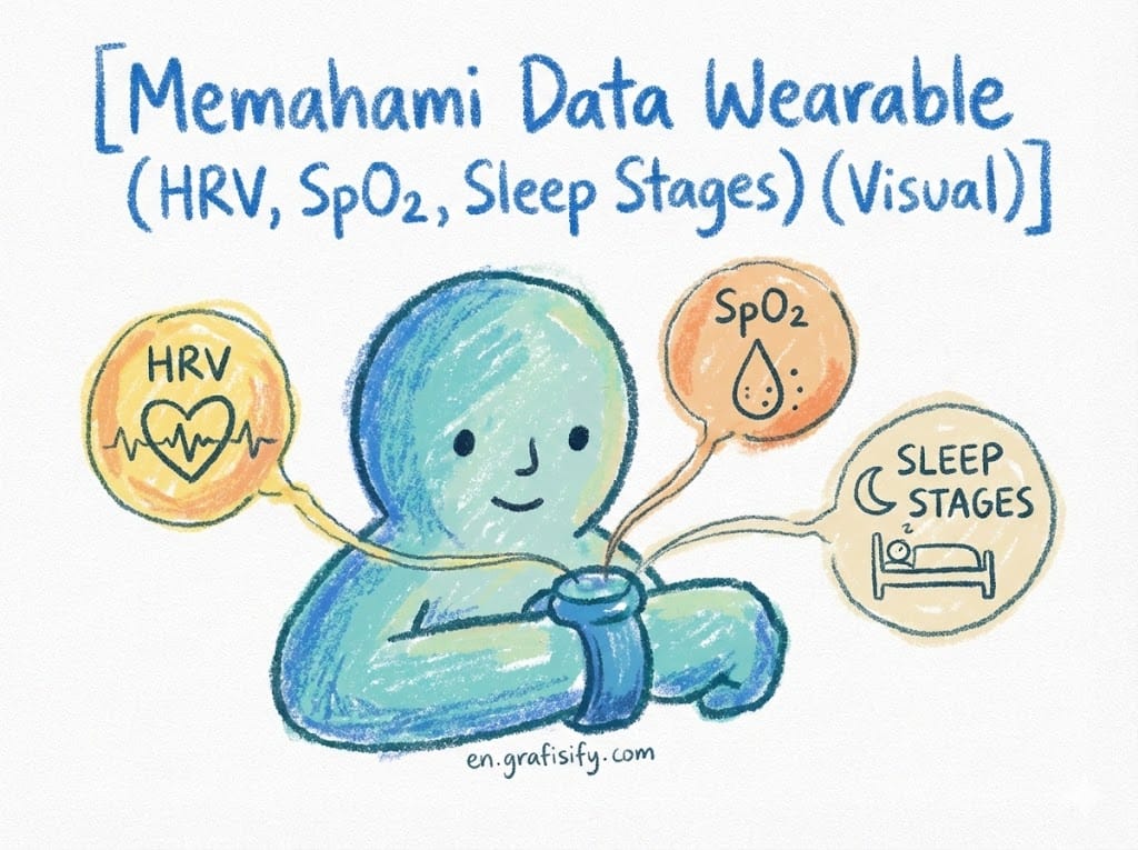 Panduan Lengkap Memahami Data Wearable (HRV, SpO2, Sleep Stages) untuk Pemula hingga Pro