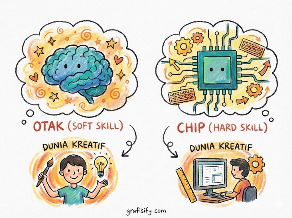 Soft Skill vs Hard Skill: Realita Brutal Apa yang Dicari Agency Kreatif di Tahun 2026?