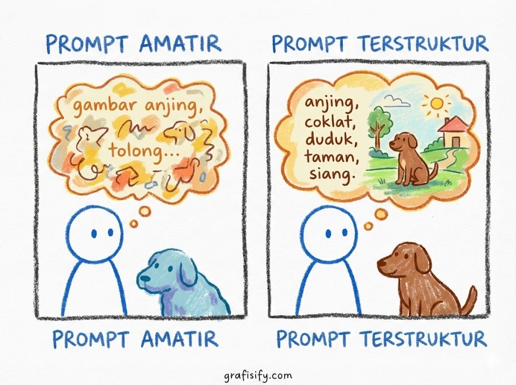 Anatomi Prompt yang Sempurna: Membedah Struktur Bahasa untuk Visual Generatif