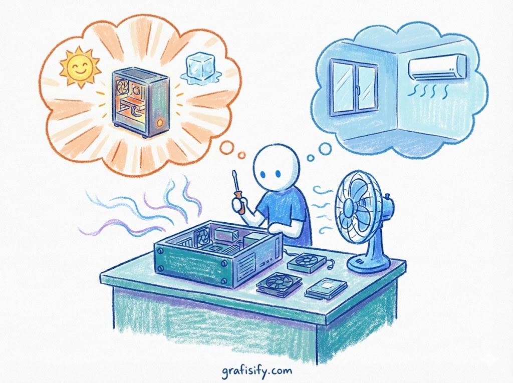 Panduan Rakit PC untuk Kamar Tanpa AC