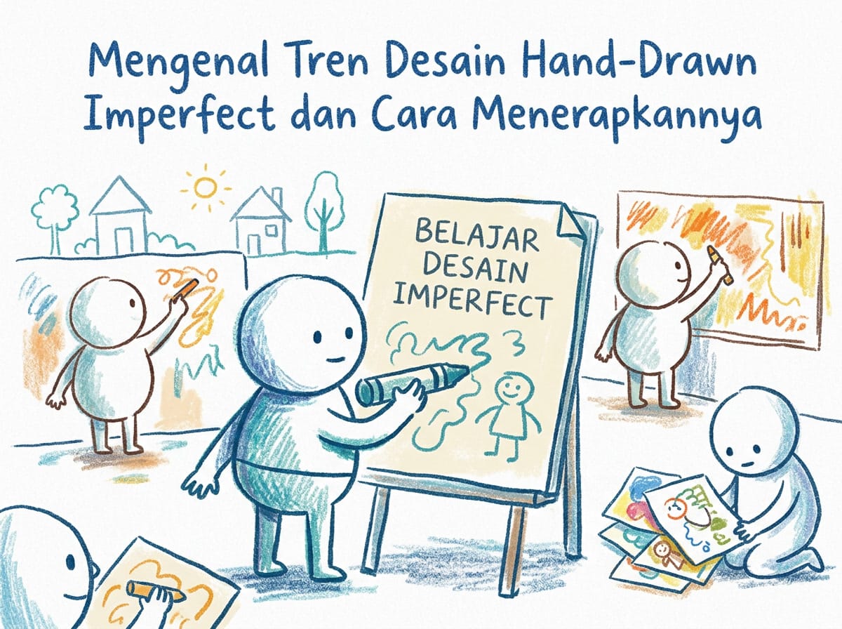 Mengenal Tren Desain Hand-Drawn Imperfect dan Cara Menerapkannya