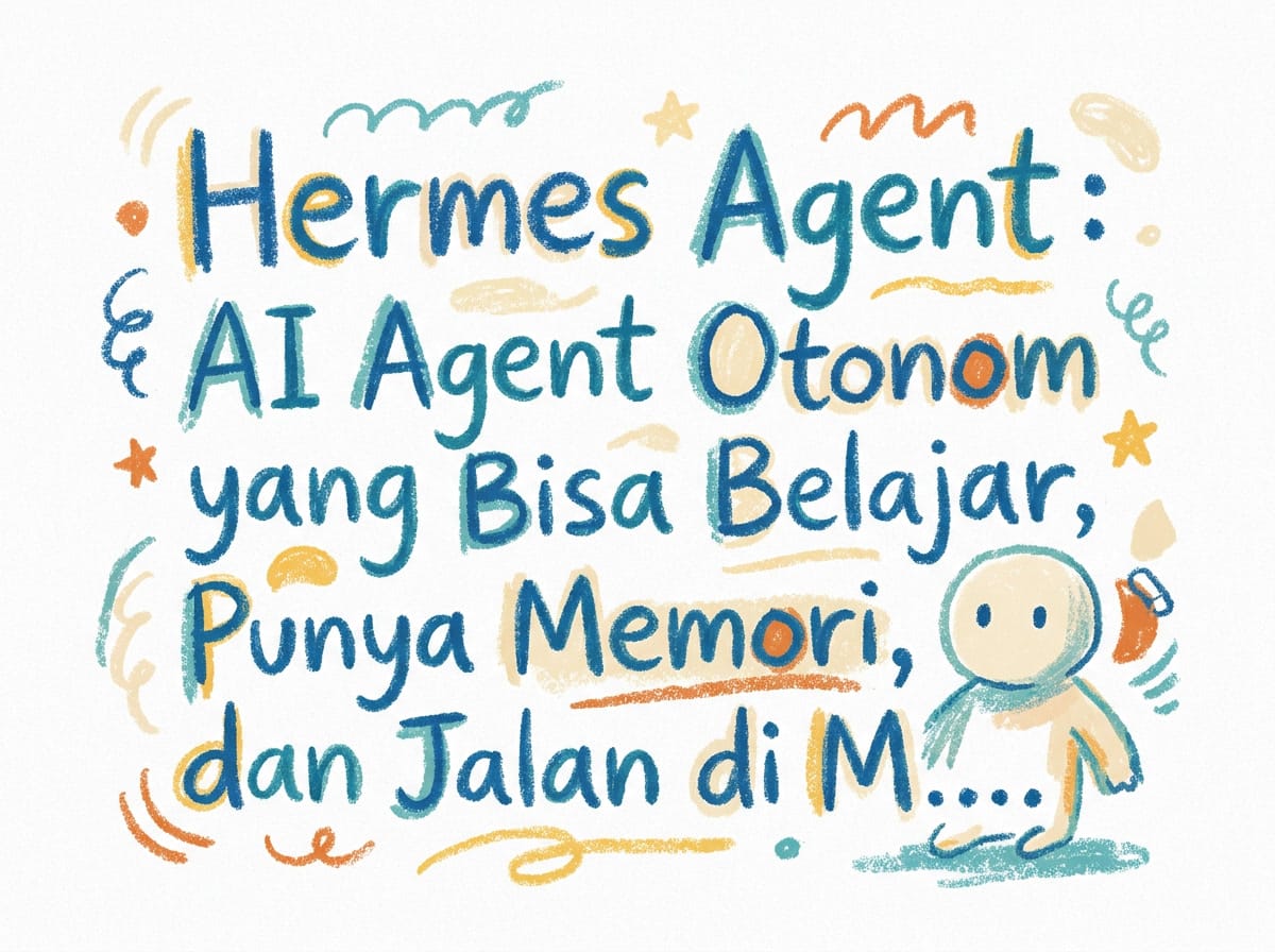 Hermes Agent: AI Agent Otonom yang Bisa Belajar, Punya Memori, dan Jalan di Mana Aja
