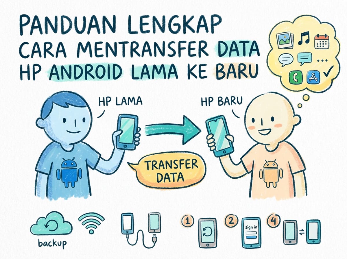 Panduan Lengkap Cara Mentransfer Data HP Android Lama ke Baru
