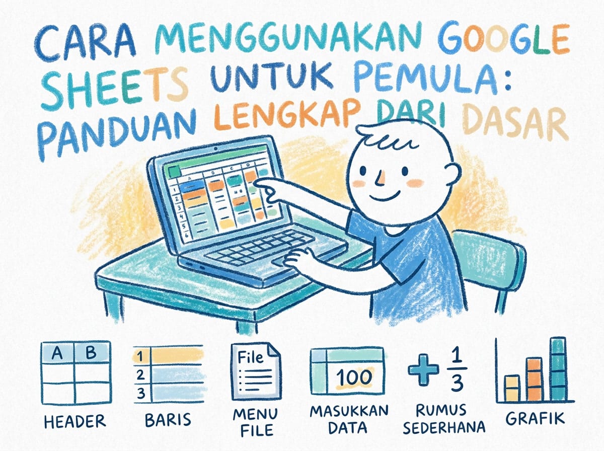 Cara Menggunakan Google Sheets untuk Pemula: Panduan Lengkap dari Dasar