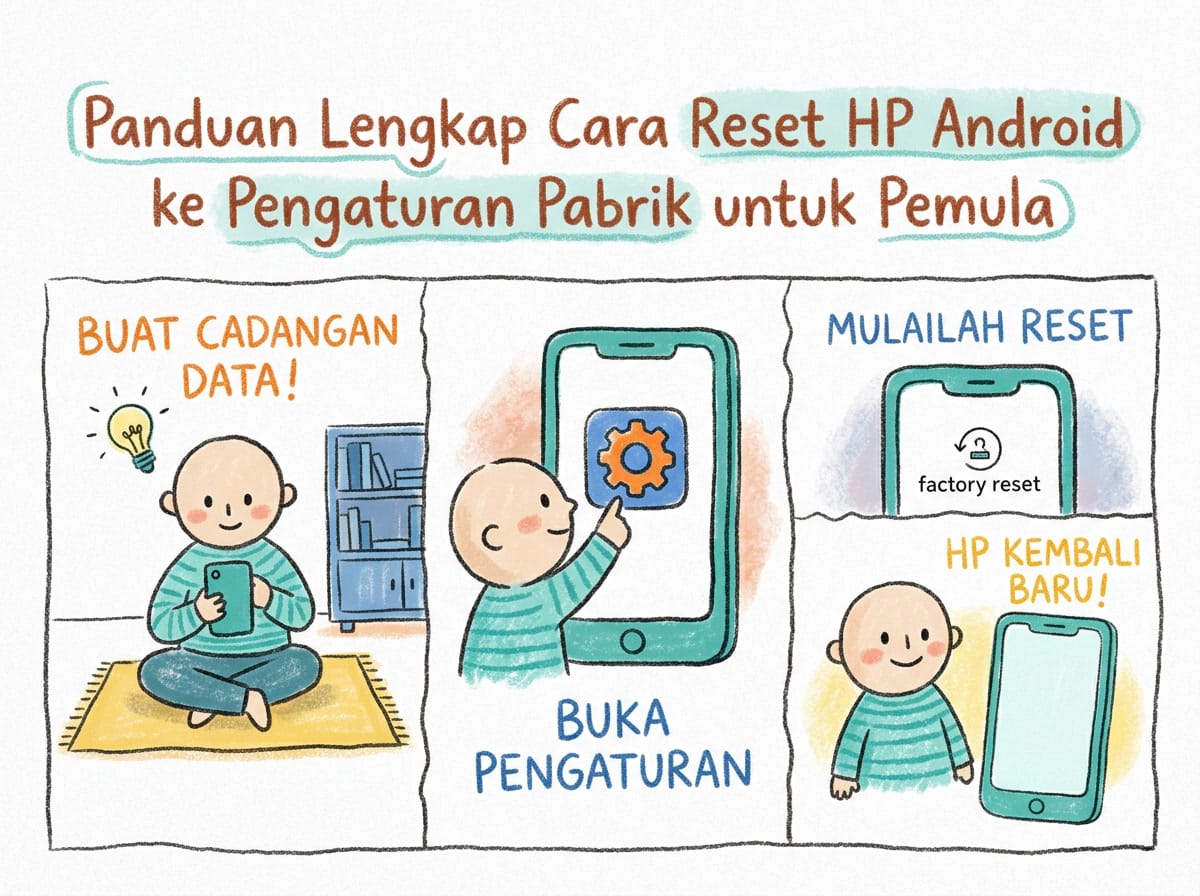Panduan Lengkap Cara Reset HP Android ke Pengaturan Pabrik untuk Pemula