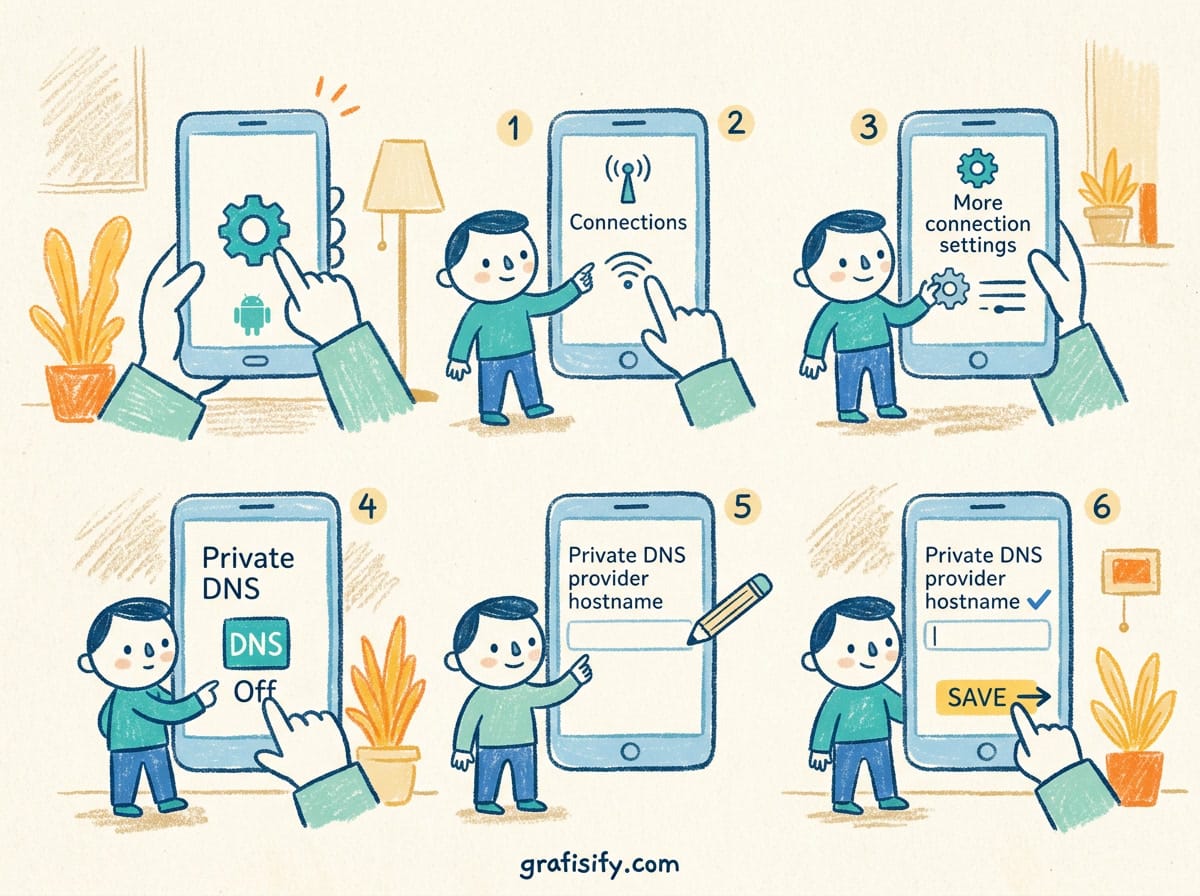 Cara Mengatur Private DNS di HP Android untuk Pemula