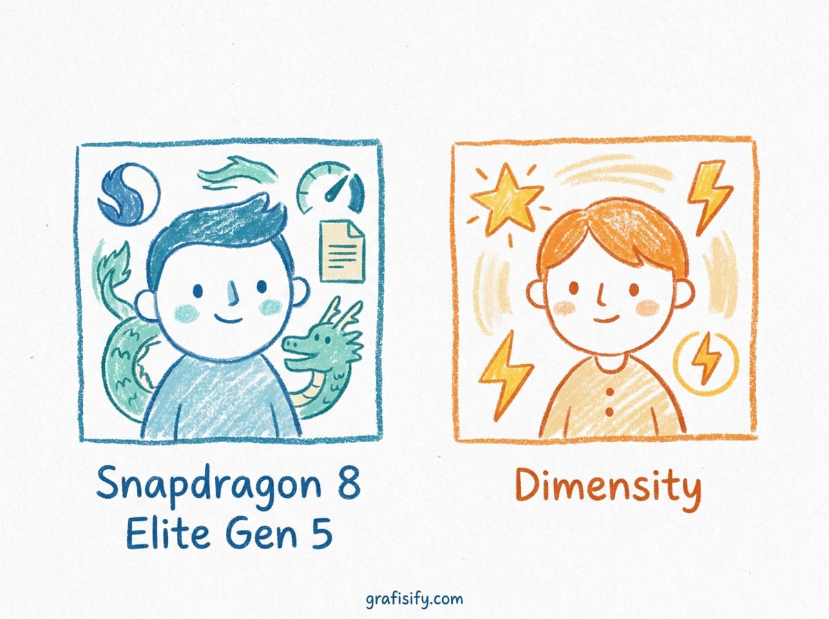 Perbandingan Chipset Flagship Terbaru: Snapdragon 8 Elite Gen 5 vs Dimensity 9500 vs Apple A19 Pro. Mana Terbaik untuk Gaming?