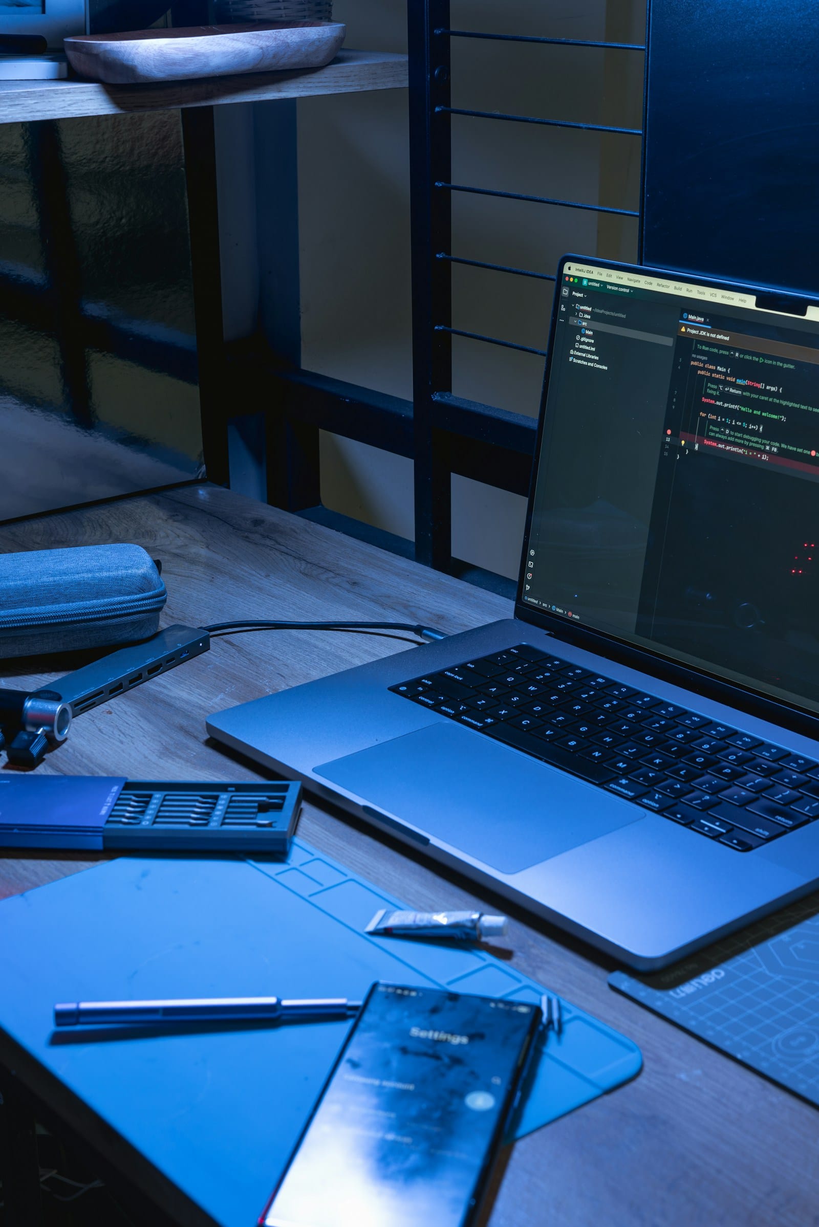 coding workspace untuk workflow n8n kreator konten