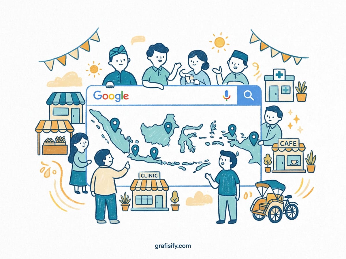 Local SEO untuk Bisnis Lokal di Indonesia: Panduan Lengkap Mendominasi Google Maps