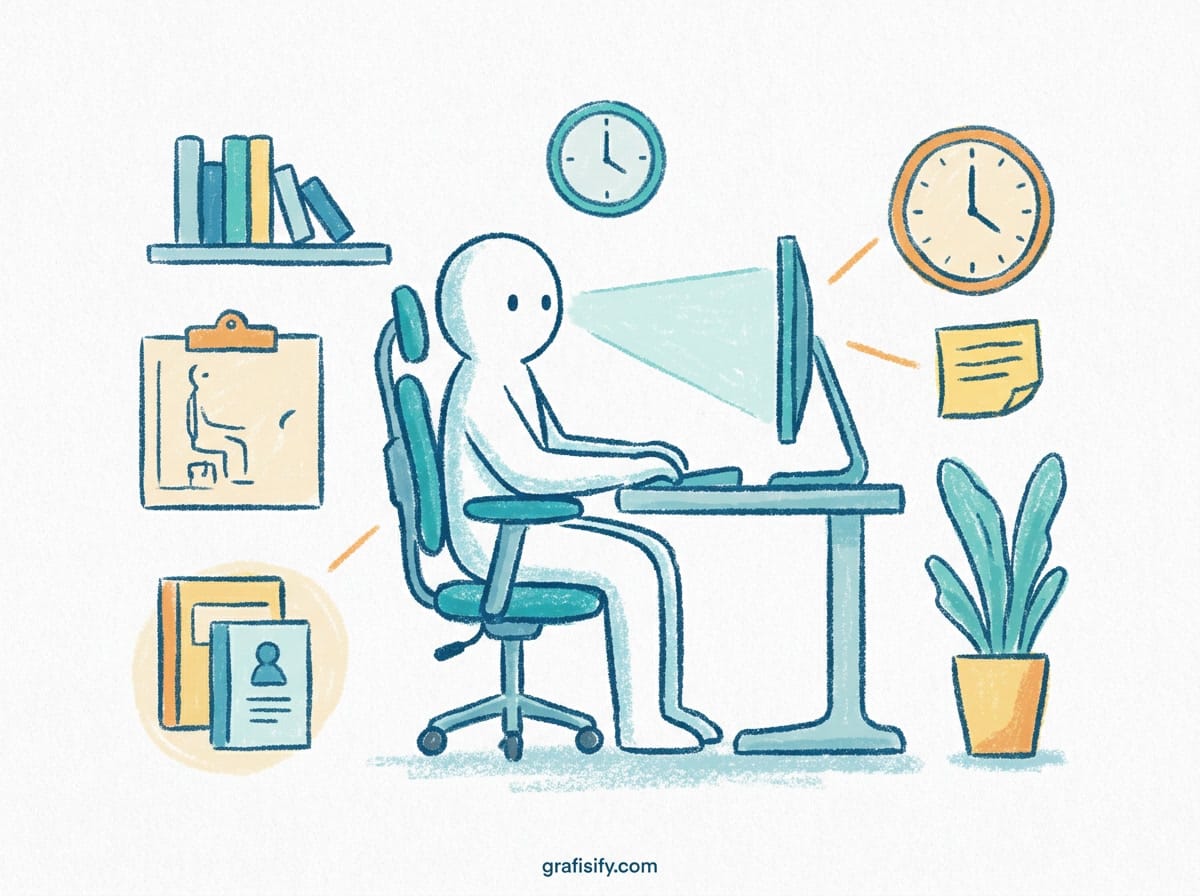 Panduan Ergonomic Home Office Setup: Postur Ideal dan Produktivitas Kerja