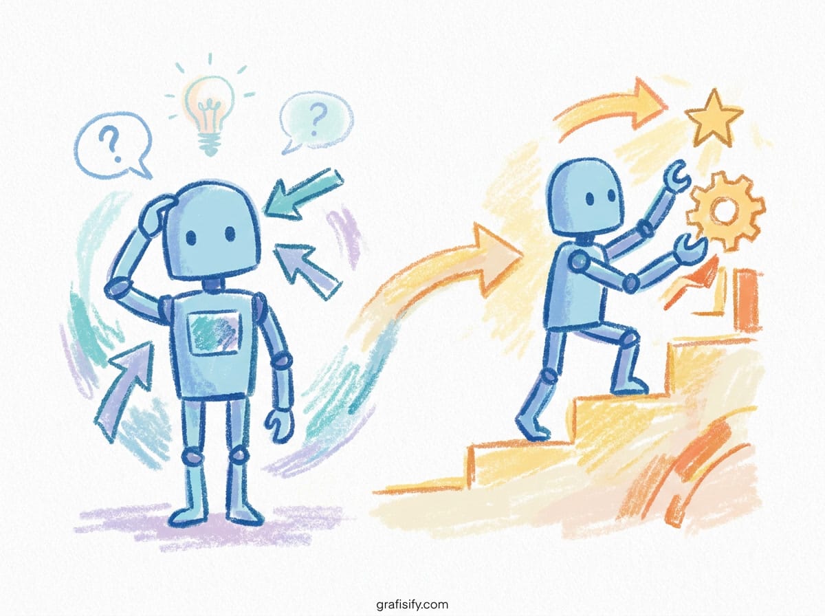 Self-Correcting AI Agent: Refleksi Diri dan Implementasi