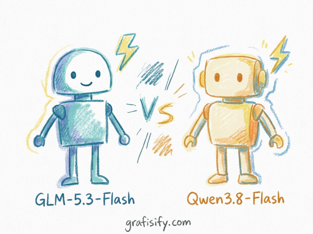 GLM-5.3-Flash vs Qwen3.8-Flash: Mana yang Lebih Worth It?