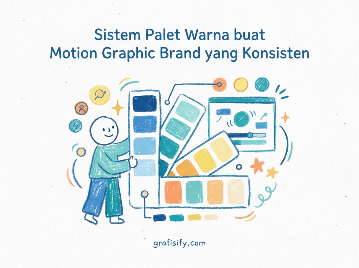 Sistem Palet Warna buat Motion Graphic Brand yang Konsisten