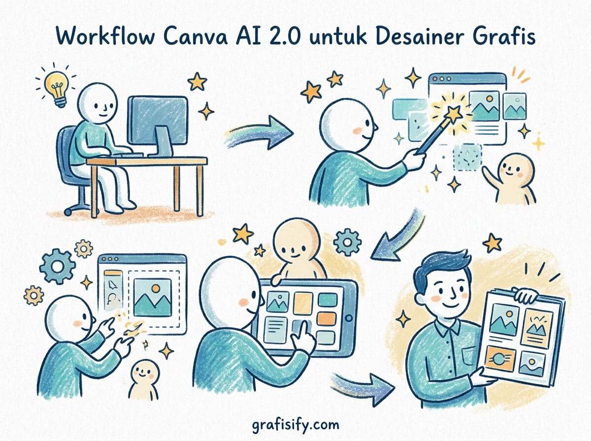 Workflow Canva AI 2.0 untuk Desainer Grafis